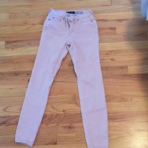 Pink jeans